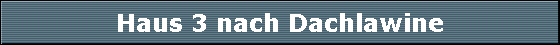 Haus 3 nach Dachlawine