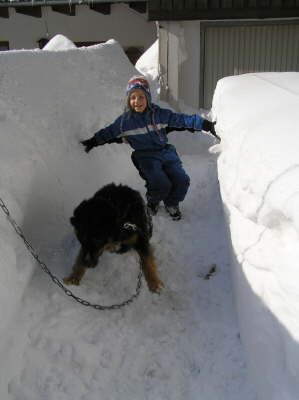 Garage und Hauseingang 2